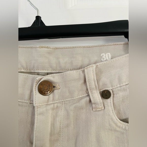 J. Crew ecru Matchstick Capri jeans- Size 30 - Picture 2 of 6